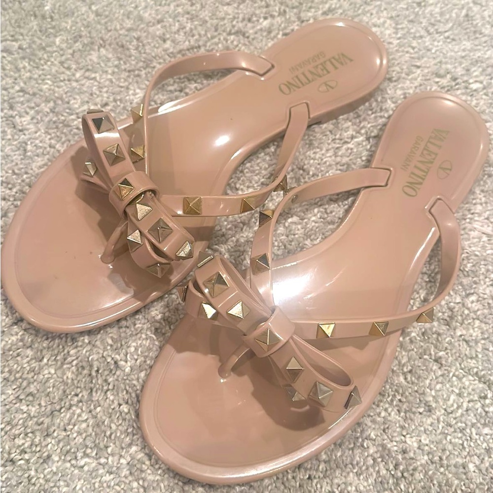 Gently Worn Valentino Rockstud Sandals